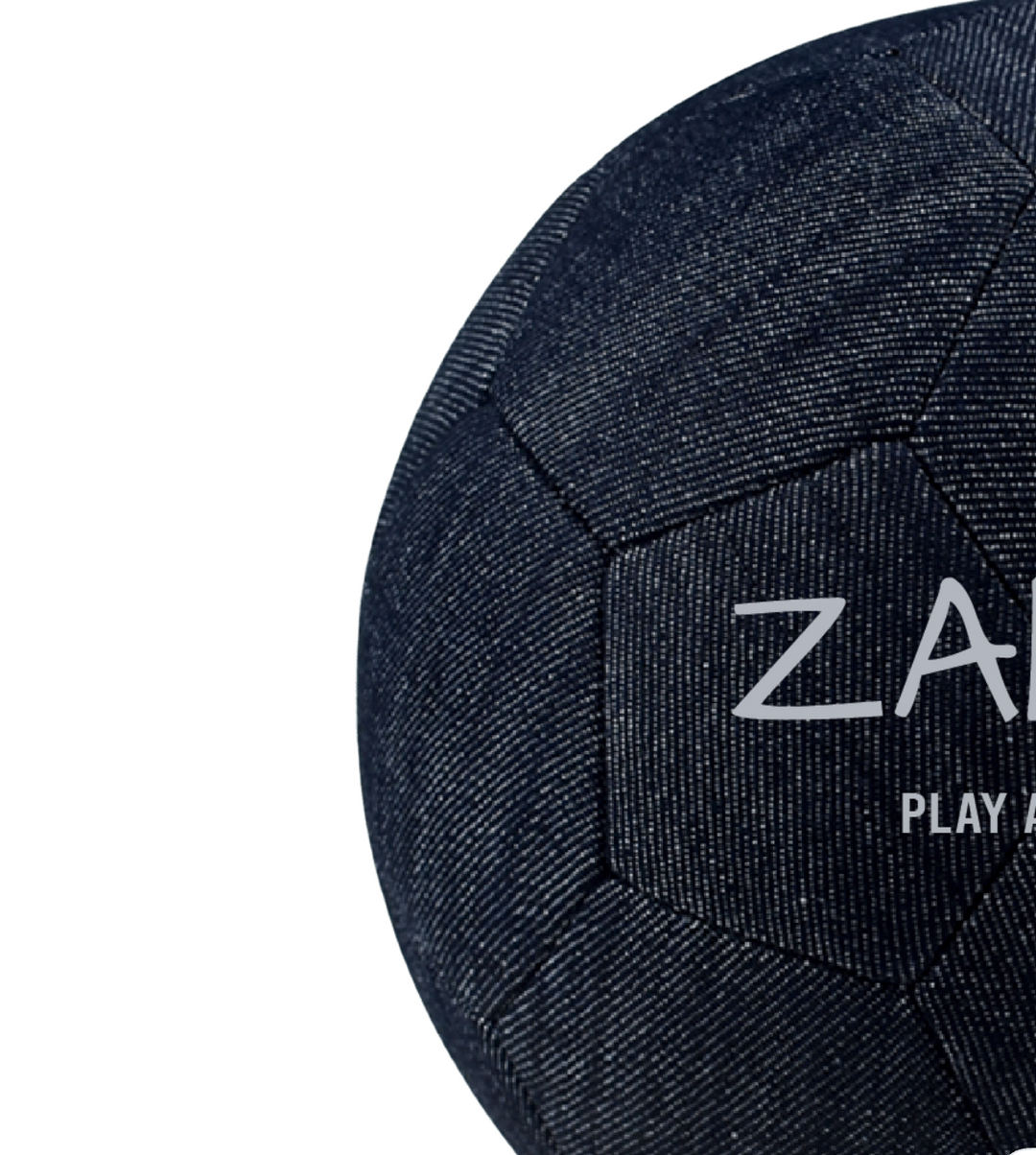 Denim Soccer Ball Zanya